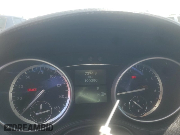 2012 Mercedes-Benz GL-Class GL 450 with VIN 4JGBF7BE6CA802975, listed as a Copart auction lot 64500764 with 190,380 mi miles and Salvage Title. Bid and sale history available at carsss.com. Image 9.