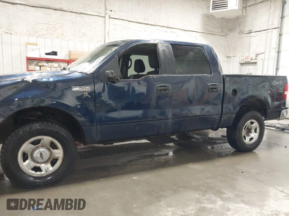2005 Ford F-150 XLT with VIN 1FTPW14505FA67257, listed as a IAAI auction lot 41778749 with 194,373 mi miles. Bid and sale history available at carsss.com. Image 6.