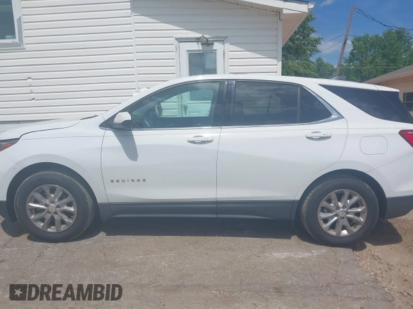 2018 Chevrolet Equinox LT with VIN 2GNAXJEV0J6235587, listed as a IAAI auction lot 42083262 with 120,974 mi miles and . Bid and sale history available at DreamBid. Image 15.