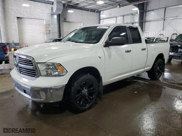2016 Ram 1500 Big Horn with VIN 1C6RR7GT2GS121012, listed as a Copart auction lot 44394295 with 211,880 mi miles and Salvage Title. Bid and sale history available at carsss.com. Image 1.