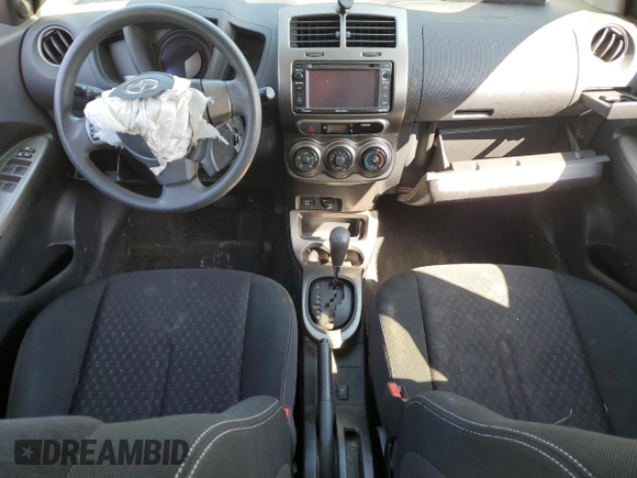 2013 Scion xD with VIN JTKKUPB45D1037222, listed as a Copart auction lot 53189385 with 0 mi miles and Salvage Title. Bid and sale history available at carsss.com. Image 8.