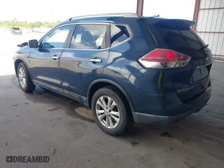 2015 Nissan Rogue S with VIN 5N1AT2MT5FC758950, listed as a IAAI auction lot 42018191 with 106,323 mi miles. Bid and sale history available at carsss.com. Image 3.