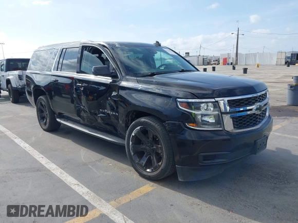 2020 Chevrolet Suburban LT with VIN 1GNSCHKC2LR229759, listed as a IAAI auction lot 42128257 with 46,138 mi miles and . Bid and sale history available at DreamBid. Image 1.