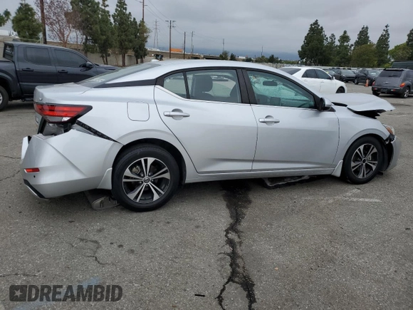2021 Nissan Sentra SV z VIN 3N1AB8CV8MY262254, wystawiony jako Copart lot #55778955 z przebiegiem 64 453 mil mil oraz Szkoda całkowita • Salvage title. Historia ofert i sprzedaży dostępna na DreamBid. Obrazek 3.