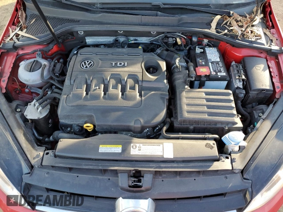 2015 Volkswagen Golf SportWagen TDI S with VIN 3VWFA7AU1FM512984, listed as a Copart auction lot 87753325 with 70,006 mi miles and Salvage Title. Bid and sale history available at carsss.com. Image 11.