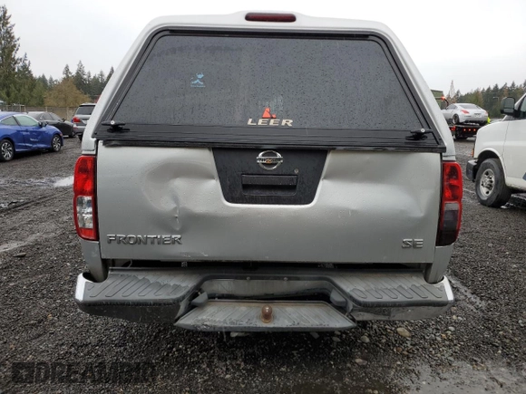 2005 Nissan Frontier SE with VIN 1N6AD06W75C400824, listed as a Copart auction lot 78608404 with 122,934 mi miles and Salvage title. Bid and sale history available at DreamBid. Image 6.