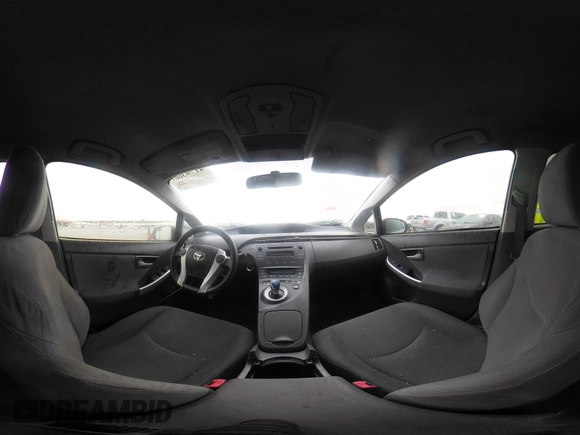 2010 Toyota Prius II with VIN JTDKN3DU5A0013143, listed as a IAAI auction lot 41793661 with 460,723 mi miles. Bid and sale history available at carsss.com. Image 18.