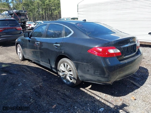 2011 Infiniti M37 with VIN JN1BY1AR4BM376817, listed as a IAAI auction lot 41899491 with 216,754 mi miles. Bid and sale history available at carsss.com. Image 3.