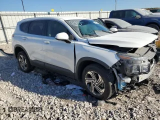 2022 Hyundai Santa Fe SE with VIN 5NMS1DAJ5NH473324, listed as a Copart auction lot 75798794 with 18,691 mi miles and Salvage Title. Bid and sale history available at carsss.com. Image 4.