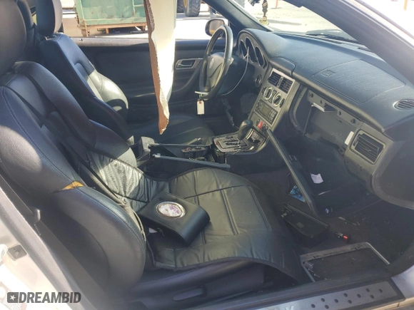 2001 Mercedes-Benz SLK-Class Kompressor with VIN WDBKK49F11F220665, listed as a Copart auction lot 88078025 with 67,564 mi miles and Salvage Title. Bid and sale history available at carsss.com. Image 10.