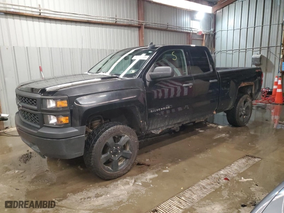 2015 Chevrolet Silverado 1500 LS with VIN 1GCVKPEC1FZ393314, listed as a Copart auction lot 89353085 with 126,490 mi miles and Clean Title. Bid and sale history available at carsss.com. Image 1.