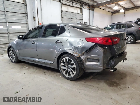 2015 Kia Optima SX with VIN 5XXGR4A73FG372561, listed as a Copart auction lot 59552575 with 144,546 mi miles and Salvage title. Bid and sale history available at DreamBid. Image 2.