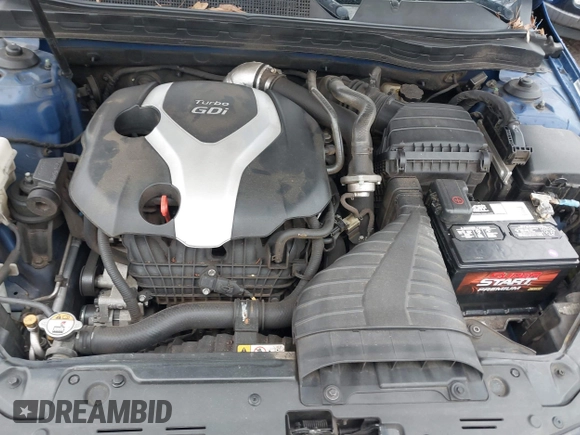 2015 Kia Optima SX Turbo with VIN 5XXGR4A62FG370758, listed as a IAAI auction lot 41631878 with 161,548 mi miles. Bid and sale history available at carsss.com. Image 10.