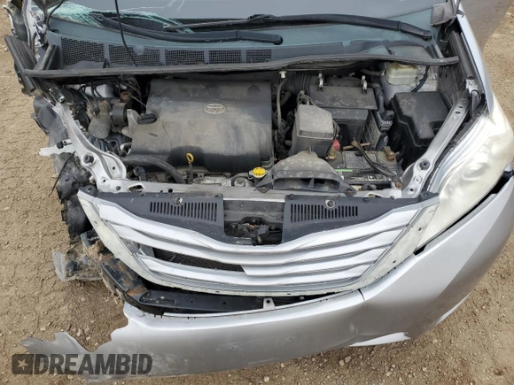 2015 Toyota Sienna LE AAS with VIN 5TDKK3DC3FS594310, listed as a Copart auction lot 51173375 with 152,097 mi miles and Salvage title. Bid and sale history available at DreamBid. Image 14.