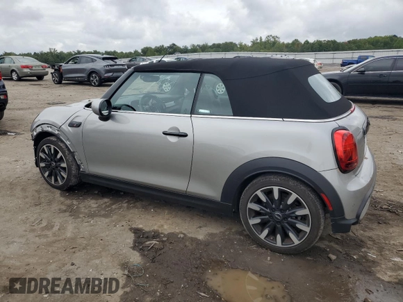 2023 MINI Convertible Cooper S with VIN WMW43DL07P3R10231, listed as a Copart auction lot 72804794 with 7,460 mi miles and Salvage title. Bid and sale history available at DreamBid. Image 2.