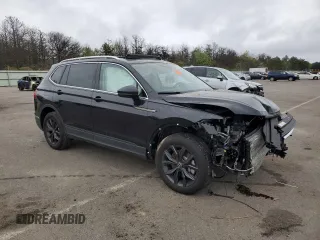 2024 Volkswagen Tiguan SE с VIN 3VVMB7AX9RM171843, выставлен на аукционе Copart как лот 56198695 с пробегом 6 933 миль миль и Списание • Salvage title. История ставок и продаж доступна на DreamBid. Изображение 4.