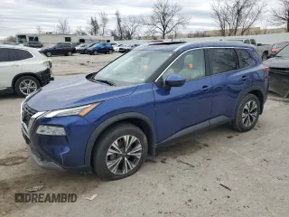 2022 Nissan Rogue SV with VIN 5N1BT3BB5NC716510, listed as a Copart auction lot 44305935 with 31,614 mi miles and Salvage Title. Bid and sale history available at carsss.com. Image 1.