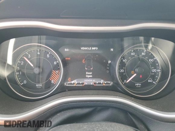 2014 Jeep Cherokee Limited with VIN 1C4PJLDS6EW279919, listed as a Copart auction lot 51326945 with 165,454 mi miles and Salvage title. Bid and sale history available at DreamBid. Image 9.
