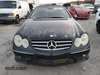 2007 Mercedes-Benz CLK 550 with VIN WDBTK72F07T082837, listed as a Copart auction lot 79714153 with 189,396 mi miles and Clean Title. Bid and sale history available at DreamBid. Image 5.