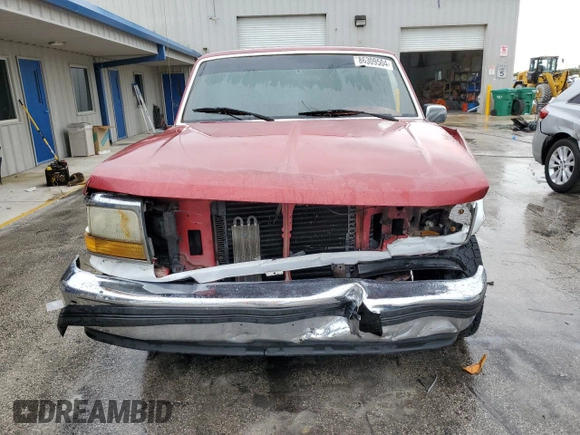 1992 Ford F-150 with VIN 1FTEX15N7NKB90791, listed as a Copart auction lot 86309504 with Not Provided miles and Salvage Title. Bid and sale history available at carsss.com. Image 5.