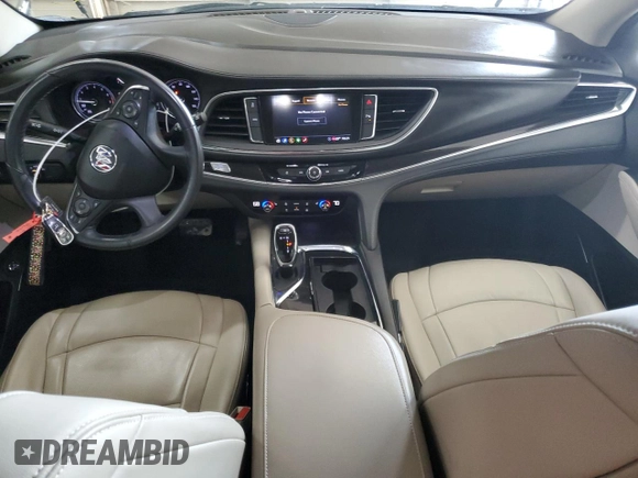2020 Buick Enclave Essence with VIN 5GAEVAKW9LJ241828, listed as a Copart auction lot 54911615 with 63,808 mi miles and Salvage Title. Bid and sale history available at DreamBid. Image 8.