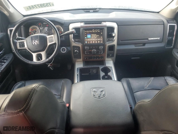 2015 Ram 2500 Laramie with VIN 3C6UR5NJ9FG538844, listed as a Copart auction lot 75397744 with 142,469 mi miles and Salvage Title. Bid and sale history available at carsss.com. Image 8.