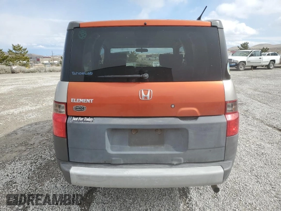 2004 Honda Element EX with VIN 5J6YH28624L006204, listed as a Copart auction lot 48951705 with 187,840 mi miles and Salvage Title. Bid and sale history available at DreamBid. Image 6.