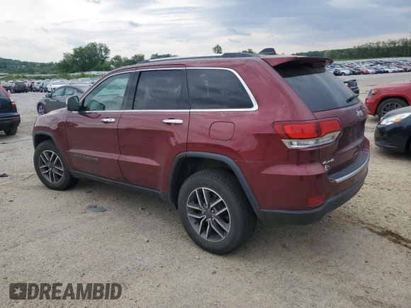 2020 Jeep Grand Cherokee Limited with VIN 1C4RJFBG1LC346594, listed as a Copart auction lot 58924935 with 103,069 mi miles and Salvage title. Bid and sale history available at DreamBid. Image 2.
