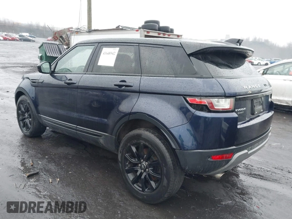 2019 Land Rover Range Rover Evoque SE with VIN SALVP2RX2KH341541, listed as a IAAI auction lot 41648942 with 122,356 mi miles. Bid and sale history available at carsss.com. Image 3.