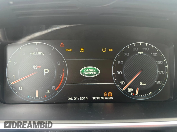 2016 Land Rover Range Rover Sport SVR с VIN SALWZ2EF0GA102338, выставлен на аукционе Copart как лот 53354855 с пробегом 101 376 миль миль и Чистый • Clean title. История ставок и продаж доступна на DreamBid. Изображение 8.