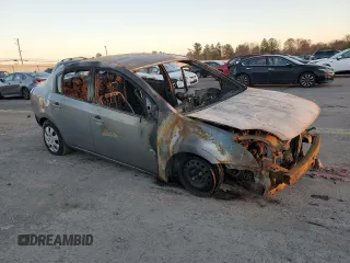 2007 Nissan Sentra S with VIN 3N1AB61E77L684413, listed as a Copart auction lot 48771085 with Not provided miles and Salvage title. Bid and sale history available at DreamBid. Image 4.