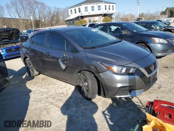 2021 Nissan Versa SV z VIN 3N1CN8EV4ML830851, wystawiony jako Copart lot #88964465 z przebiegiem 71 874 mil mil oraz Szkoda całkowita • Salvage title. Historia ofert i sprzedaży dostępna na DreamBid. Obrazek 4.
