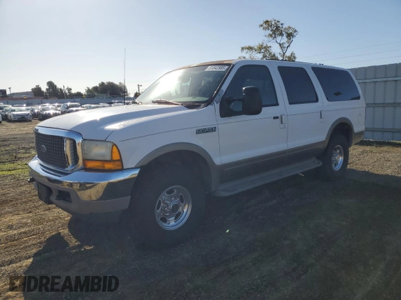 2000 Ford Excursion Limited with VIN 1FMNU43S5YEE00578, listed as a Copart auction lot 51842985 with 174,089 mi miles and Clean title. Bid and sale history available at DreamBid. Image 1.