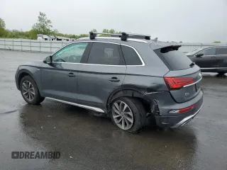 2022 Audi Q5 S line Premium Plus with VIN WA1EAAFY2N2020441, listed as a Copart auction lot 55841995 with 40,316 mi miles and Salvage title. Bid and sale history available at DreamBid. Image 2.