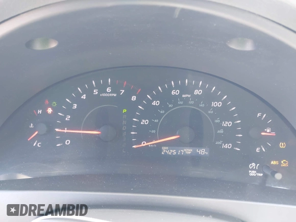 2007 Toyota Camry CE with VIN 4T1BE46K07U090307, listed as a IAAI auction lot 42000642 with 242,517 mi miles and . Bid and sale history available at DreamBid. Image 7.