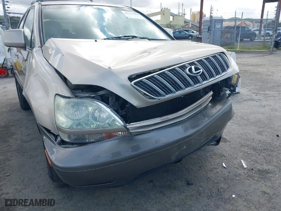 2003 Lexus RX 300 with VIN JTJHF10U430301527, listed as a IAAI auction lot 41775569 with 121,736 mi miles. Bid and sale history available at carsss.com. Image 13.
