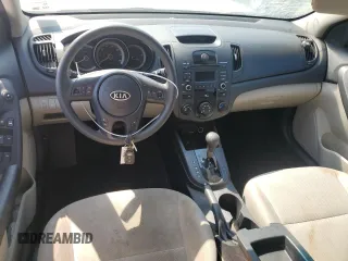 2010 Kia Forte EX with VIN KNAFU4A2XA5055286, listed as a Copart auction lot 75952004 with Not Provided miles and Salvage Title. Bid and sale history available at carsss.com. Image 8.