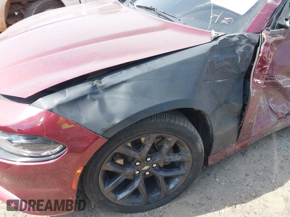 2019 Dodge Charger GT with VIN 2C3CDXHG8KH716420, listed as a IAAI auction lot 41682279 with 81,399 mi miles and . Bid and sale history available at DreamBid. Image 6.