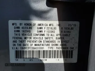 2016 Acura ILX Premium z VIN 19UDE2F72GA000591, wystawiony jako Copart lot #55469665 z przebiegiem 113 997 mil mil oraz Szkody całkowita. Historia ofert i sprzedaży dostępna na DreamBid. Obrazek 12.