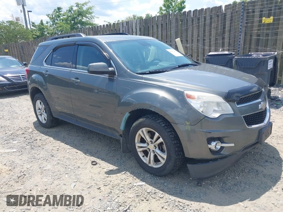 2012 Chevrolet Equinox 2LT with VIN 2GNFLNEK0C6358694, listed as a IAAI auction lot 42232390 with 110,756 mi miles and . Bid and sale history available at DreamBid. Image 1.