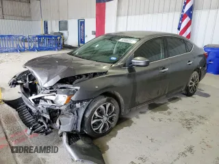 2019 Nissan Sentra SV with VIN 3N1AB7AP8KY363404, listed as a Copart auction lot 53468355 with 75,799 mi miles and Salvage Title. Bid and sale history available at DreamBid. Image 1.