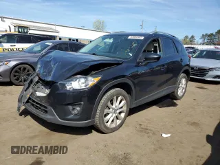 2014 Mazda CX-5 Grand Touring with VIN JM3KE4DY1E0363195, listed as a Copart auction lot 53604905 with 201,188 mi miles and Salvage Title. Bid and sale history available at carsss.com. Image 1.