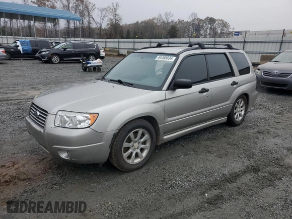 2006 Subaru Forester 2.5 X with VIN JF1SG63686H723649, listed as a Copart auction lot 84468834 with 129,499 mi miles and Salvage Title. Bid and sale history available at carsss.com. Image 1.