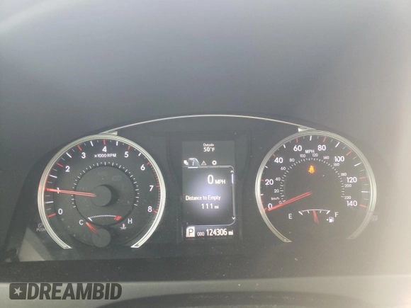 2015 Toyota Camry XLE with VIN 4T1BF1FK3FU941106, listed as a Copart auction lot 51180205 with 124,306 mi miles and Salvage Title. Bid and sale history available at carsss.com. Image 9.