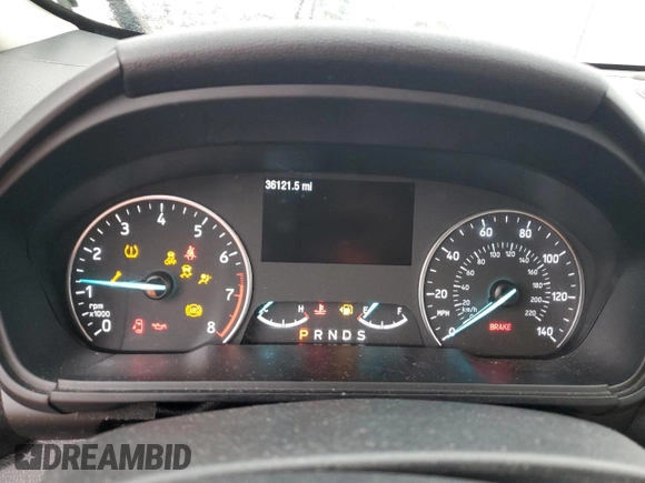 2019 Ford EcoSport Titanium with VIN MAJ3S2KE0KC274771, listed as a Copart auction lot 48103224 with 36,121 mi miles and Salvage Title. Bid and sale history available at DreamBid. Image 9.