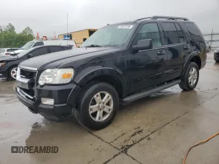 2010 Ford Explorer XLT with VIN 1FMEU6DE7AUA93446, listed as a Copart auction lot 59523195 with 198,459 mi miles and Salvage title. Bid and sale history available at DreamBid. Image 1.