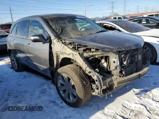 2012 Acura MDX Advance with VIN 2HNYD2H88CH501628, listed as a Copart auction lot 88080915 with 165,849 mi miles and Clean Title. Bid and sale history available at carsss.com. Image 4.