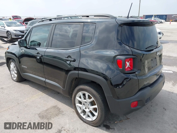 2020 Jeep Renegade Latitude with VIN ZACNJABB8LPL44436, listed as a IAAI auction lot 41919226 with 71,600 mi miles and . Bid and sale history available at DreamBid. Image 3.