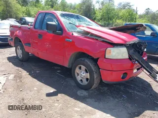 2006 Ford F-150 STX with VIN 1FTRF02286KD73577, listed as a IAAI auction lot 41967994 with 1 mi miles. Bid and sale history available at carsss.com. Image 1.