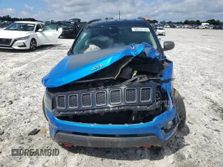 2018 Jeep Compass Trailhawk with VIN 3C4NJDDB1JT501151, listed as a Copart auction lot 60978135 with Not provided miles and Salvage title. Bid and sale history available at DreamBid. Image 5.